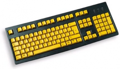 Cherry_Tastatur_Tastaturen_G83_6105_6_Keyboard_farbig_bunt_Farbe_schwarz_schwarze