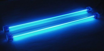 Dual-Cold-Cathode-Neon-Röhre SingleColor 30cm blau/blau