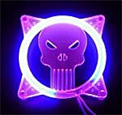 MONSTER_KOPF_Lueftergitter_Kaltlichtkathode_ultraviolett_Neonroehren_Neon_Roehre_runde_rund