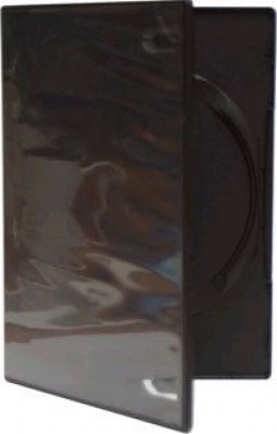 DVD_Slim_Box_schwarz_mit_Klarsichtfolie_fuer_Einleger_DVDs_Huelle_Huellen_Kunststoff_durchsichtig_