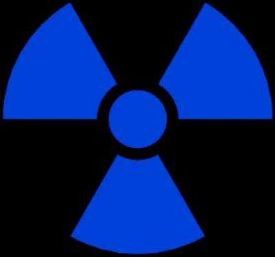 Window-Kit Aufkleber Radiation [18x18cm] UV-Blue