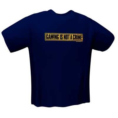 T_Shirt_Gaming_ist_Not_a_Crime_navy_GamersWear_Gamers_Wear_T_Shirt_Shirts_Cap_Caps_CS