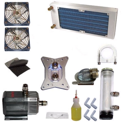 LICS_H2O_Set_Xtreme_XL_Dual_120_CF_2_CHILLGUARD_Wasserkuehlungs_Komplettset_Profi_Supply_Kit
