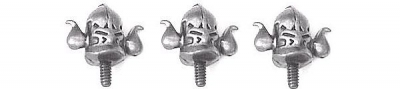 Thumbscrews_Gladiator_Case_silver_Thumb_Screw_knurled_Screws_knurling_Thumbscrew_Skulls