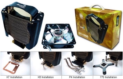 Aerocool_GT_1000_Super_Conducter_Cooler_92mm_Fan_gold_Kuehler_Prozessor_AMD_Athlon_XP_Luefter_Ove