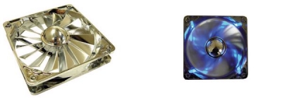 AeroCool_Turbine_1000_4_LED_Fan_blau_120mm_silber_Luefter_Tuning_Drehzahl_Foerdermenge_CFM_Foerd