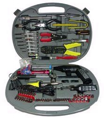 PC_Service_Werkzeugkoffer_Profi_145_teilig_Schraubendreher_Schraubenzieher_Reparatur_reparieren