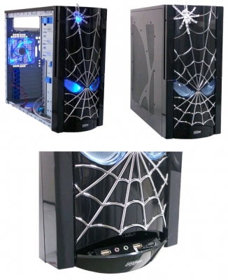 AMACROX_Spider_AX_SP001_Gaiming_Midi_Case_ATX_schwarz_Gehaeuse_Tower_Case_Modding_Casemod_Farbe_