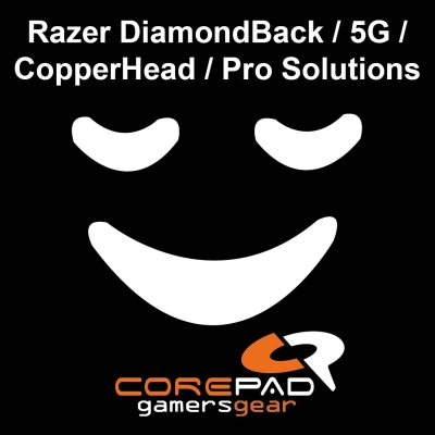 Corepad-Skatez-PRO-5-Mausfuesse-Razer-DiamondBack-5G-CopperHead-Pro-Solutions