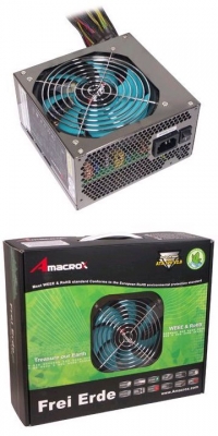 AMACROX_AX500_60GLN_Frei_Erde_Eco_Netzteil_ATX_500_Watt_120mm_Luefter_Fan_Netzteil_NT_leises_lei