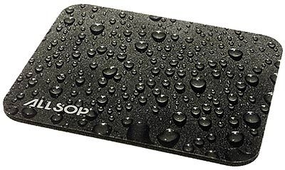 ALLSOP_Raindrop_MousePad_schwarz_grau