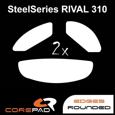 Corepad Skatez PRO 117 Mausfüße SteelSeries Rival 310