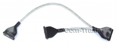Airflow_Floppy_Kabel_2fach_silver_75cm_Rundkabel_Luft_Widerstand_UV_Licht_Ummantelung_Airflowka