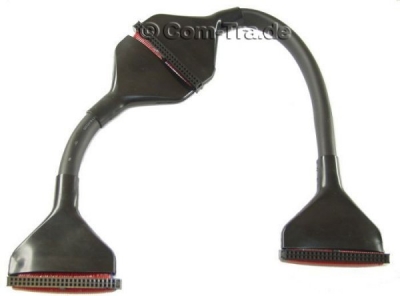 Airflow_SCSI_Kabel_50Pin_2fach_schwarz_50cm_Rundkabel_Luft_Widerstand_Airflowkabel_Laufwerke_Lu