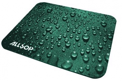 ALLSOP_Raindrop_MousePad_green_Raindrops