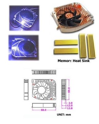 ThermalTake_Chipset_Luefter_G4_Power_Booster_CoolMod_Grafikkarte_VGA_Cooler_Heatpipe_Chipsatz_le