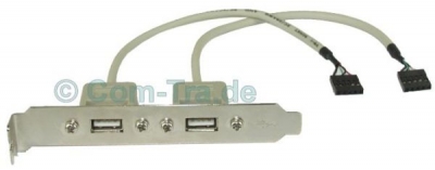 USB_Adapter_Slotblende_2Port_Slotblech_Mainboard_Blende_Einbaublende_Rueckseite_Motherboard