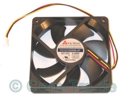 YS_Tech_Luefter_1212255B_2F_Power_119mm_Fan_Tuning_Drehzahl_Foerdermenge_CFM_Foerdervolumen_120_mm
