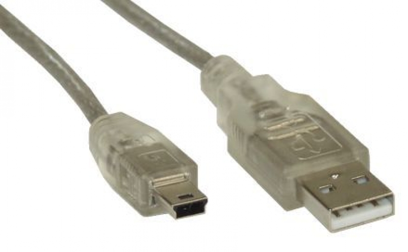 USB-Mini-Kabel Typ A St/St 2,0m Sony/Casio/Canon/HP