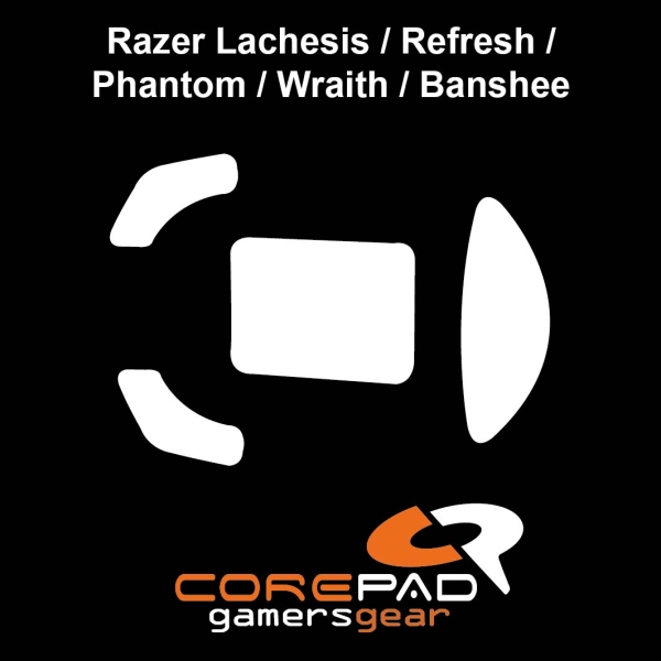 Corepad Skatez PRO  14 Mausfüße Razer Lachesis / Refresh / Phantom / Wraith / Banshee