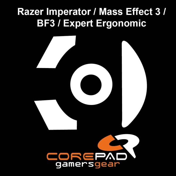 Corepad Skatez PRO  21 Mausfüße Razer Imperator / Mass Effect 3 / BF3 / Expert Ergonomic