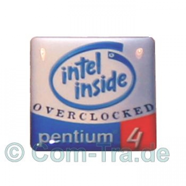 Case-Badge Intel Inside Overclocked Pentium 4