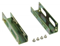Einbauwinkel Festplatte Metall 3,5" -> 5,25"