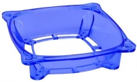 Fan Adapter Acryl 70/80/90-120mm blau-transparent
