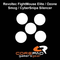 Corepad Skatez PRO  79 Mouse-Feet Revoltec FightMouse Elite / Ozone Smog / CyberSnipa Silencer