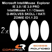 Corepad Skatez PRO 3 Mausfüße Microsoft IntelliMouse 1.1 / IE 3.0 / ZOWIE IO1.1 ZG