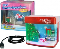 Xmas USB Mini-Aquarium [Weihnachtsbaum] rot