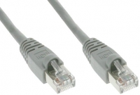 Netzwerk-Patchkabel [S-FTP / Cat.5e] grau 10m