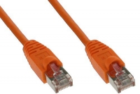 Netzwerk-Patchkabel [S-FTP / Cat.5e] orange 10m
