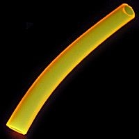 PVC-Schlauch 8,0x1,0x10,0 mm [pro 50cm] transparent UV-orange