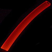 PVC-Schlauch 8,0x1,0x10,0 mm [pro 50cm] transparent UV-rot